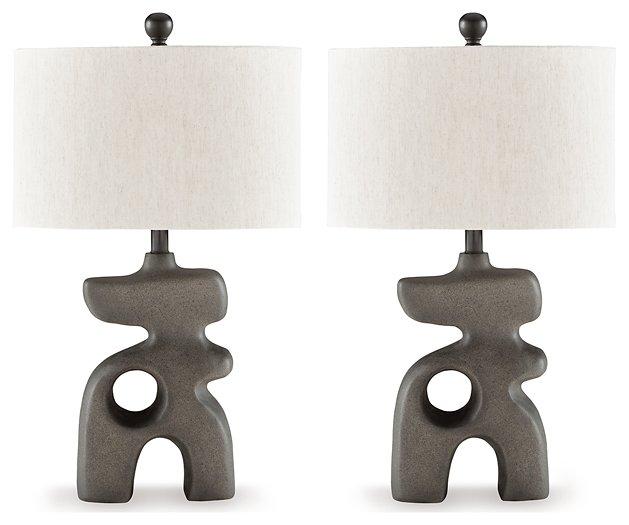 Danacy Lamp Set -  Ashley Furniture Table Lamp Set  Fresh Start Furniture