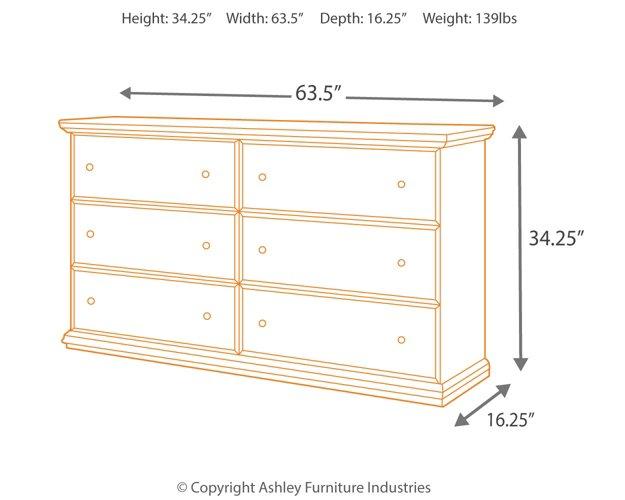 Maribel Dresser and Mirror Ashley Furniture Dresser & Mirror  Fresh Start Furniture