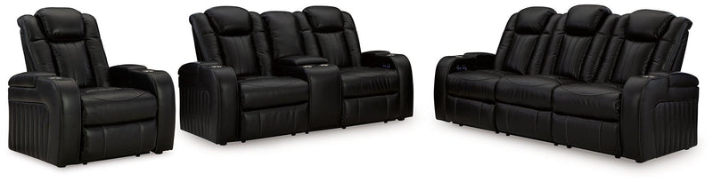 Caveman Den Upholstery Package -  Ashley Furniture Living Room Set  Fresh Start Furniture