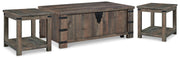 Hollum Occasional Table Set Ashley Furniture Table Set Cocktail Table Lift/2-End Table Fresh Start Furniture