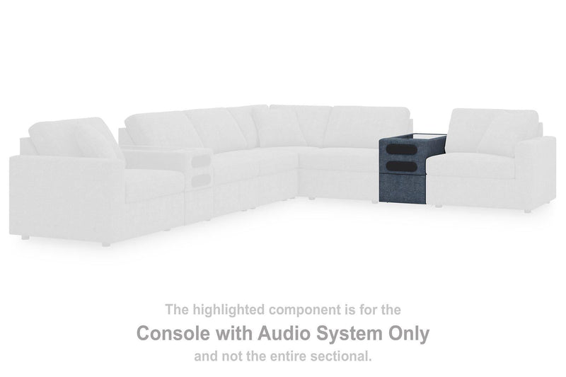 Modmax 5 Piece Sectional with Audio Console Ashley Furniture Sectional  Fresh Start Furniture