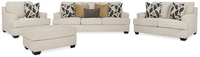 Heartcort Living Room Set Ashley Furniture Living Room Set 4-Piece: Sofa/Loveseat/Chair/Ottoman Fresh Start Furniture