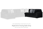 Midnight-Madness Sectional Sofa with Chaise Ashley Furniture Sectional  Fresh Start Furniture