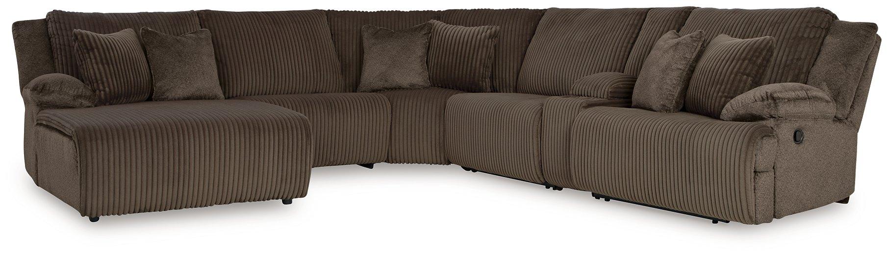 Top Tier Reclining Sectional with Chaise Ashley Furniture Sectional  Fresh Start Furniture