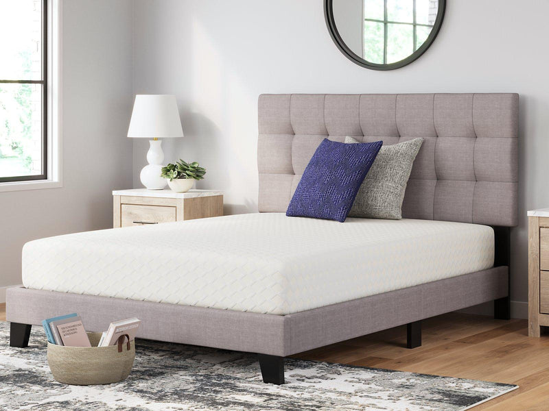 10 Inch Chime Memory Foam Mattress Set Ashley Furniture
