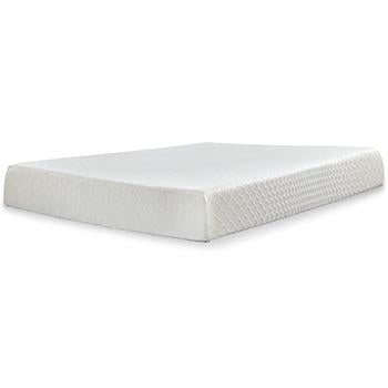 10 Inch Chime Memory Foam Mattress Set Ashley Furniture