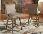 Tallenger Bar Stool Set -  Ashley Furniture Barstool Set  Fresh Start Furniture