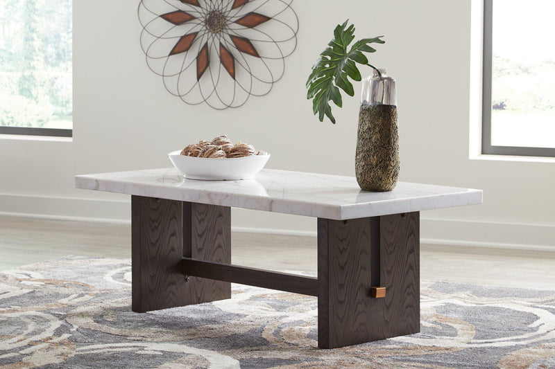 Burkhaus Occasional Table Set -  Ashley Furniture Table Set  Fresh Start Furniture