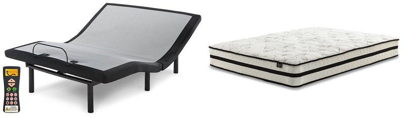 Chime 10 Inch Hybrid Mattress Package -  Ashley Furniture Mattress Set  Fresh Start Furniture