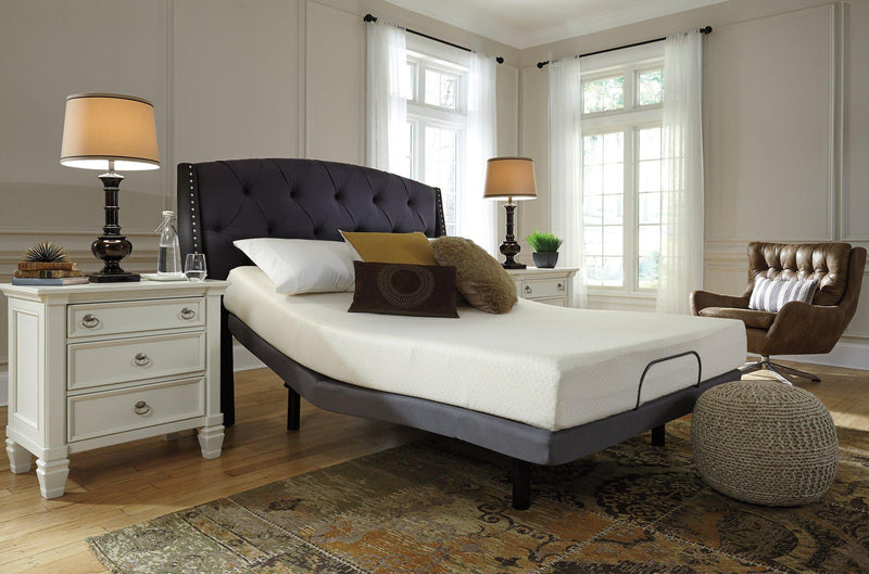 Chime 8 Inch Memory Foam Mattress in a Box -  Ashley Furniture Memory Foam Mattress  Fresh Start Furniture