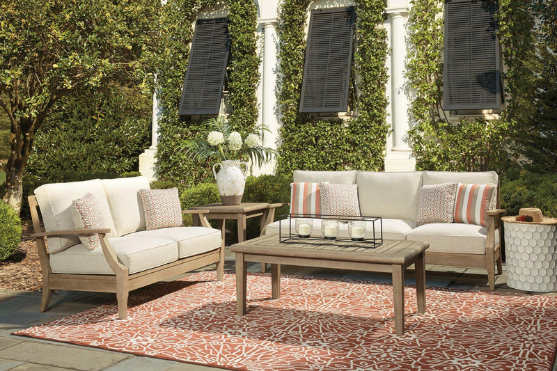 Clare View Outdoor Seating Set -  Ashley Furniture Outdoor Seating Set  Fresh Start Furniture