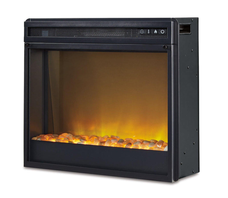 Wildenauer 76" TV Stand with Electric Fireplace Ashley Furniture TV Stand w/Fire  Fresh Start Furniture