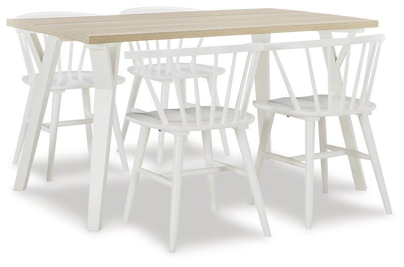 Grannen Dining Room Set Ashley Furniture Dining Room Set Dining Table/4-Dining Chair Fresh Start Furniture