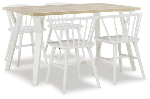 Grannen Dining Room Set Ashley Furniture Dining Room Set Dining Table/4-Dining Chair Fresh Start Furniture
