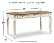 Realyn Home Office Set Ashley Furniture Home Office Set  Fresh Start Furniture