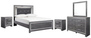 Lodanna Bedroom Set Ashley Furniture Bedroom Set Panel Bed / 7-Piece: Dresser & Mirror/Bed (Headboa Fresh Start Furniture