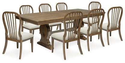 Sturlayne Dining Room Set Ashley Furniture Dining Room Set 9-Piece: Dining Table/8-Dining Chair Fresh Start Furniture