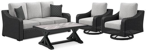 Beachcroft Outdoor Set -  Ashley Furniture Outdoor Table Set