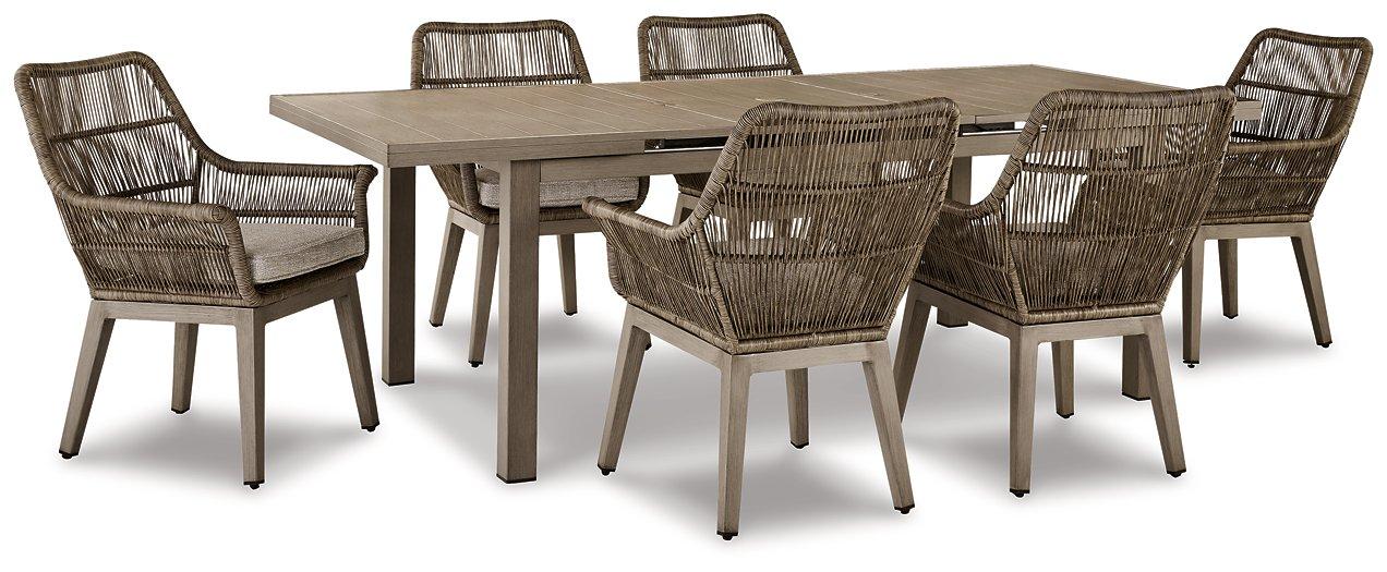 Beach Front Outdoor Set -  Ashley Furniture Outdoor Dining Set