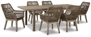 Beach Front Outdoor Set -  Ashley Furniture Outdoor Dining Set