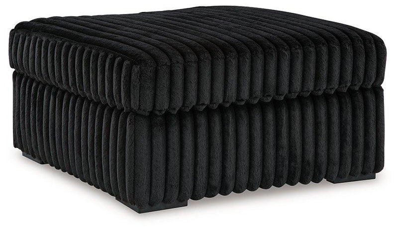 Midnight-Madness Oversized Accent Ottoman Ashley Furniture Ottoman  Fresh Start Furniture