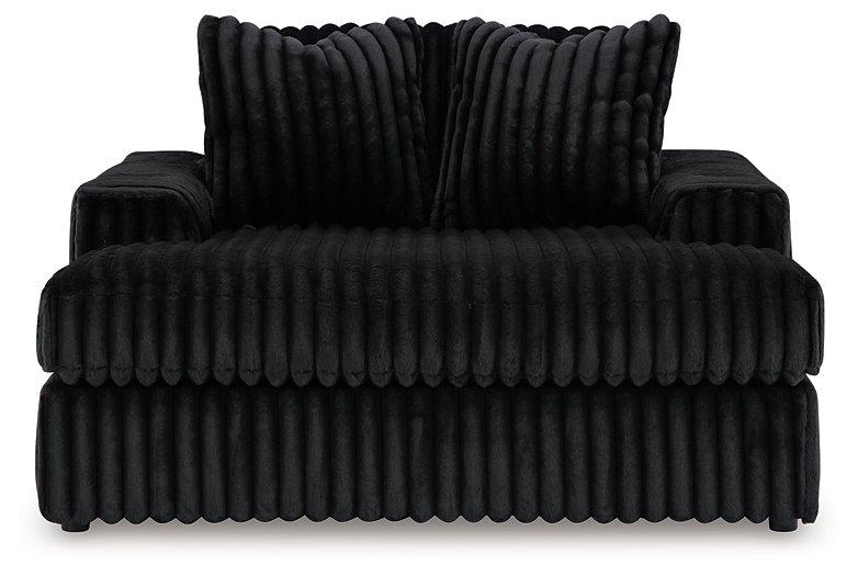 Midnight-Madness Oversized Chaise Ashley Furniture Chair  Fresh Start Furniture