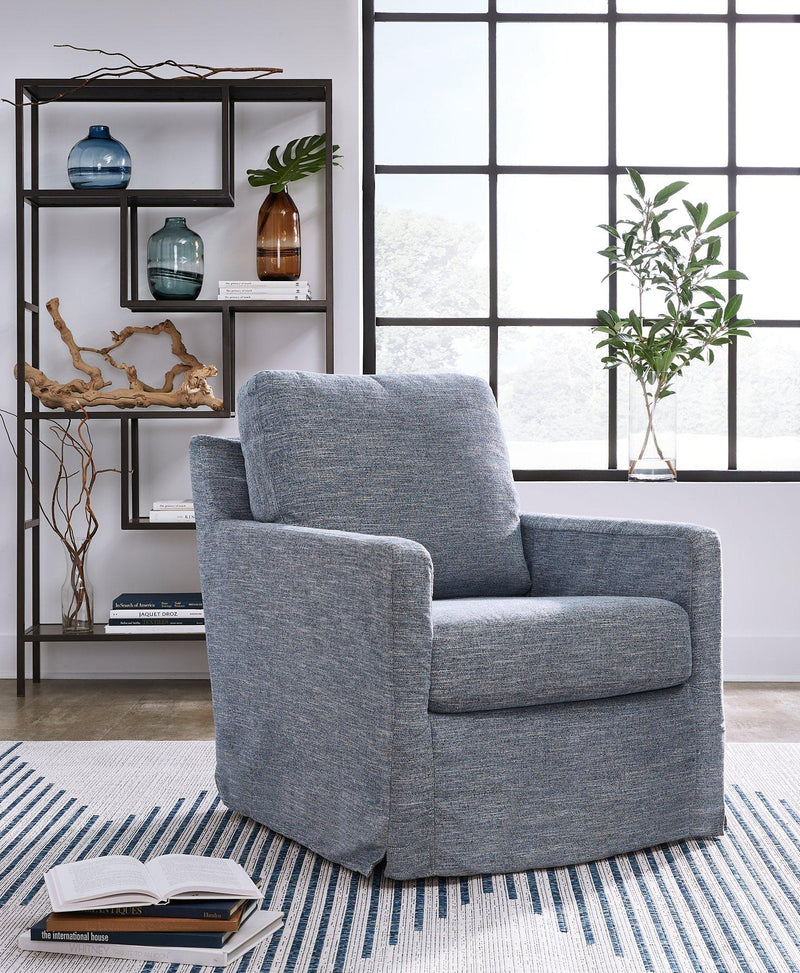 Nenana Next-Gen Nuvella Swivel Glider Accent Chair Ashley Furniture Accent Chair  Fresh Start Furniture
