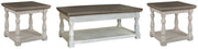 Havalance Occasional Table Set Ashley Furniture Table Set Cocktail Table Lift/2-End Table / Gray/White Fresh Start Furniture