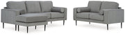 Hazela Living Room Set Ashley Furniture Living Room Set Chofa/Loveseat / Charcoal Fresh Start Furniture