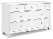 Fortman Dresser and Mirror Ashley Furniture Dresser & Mirror  Fresh Start Furniture