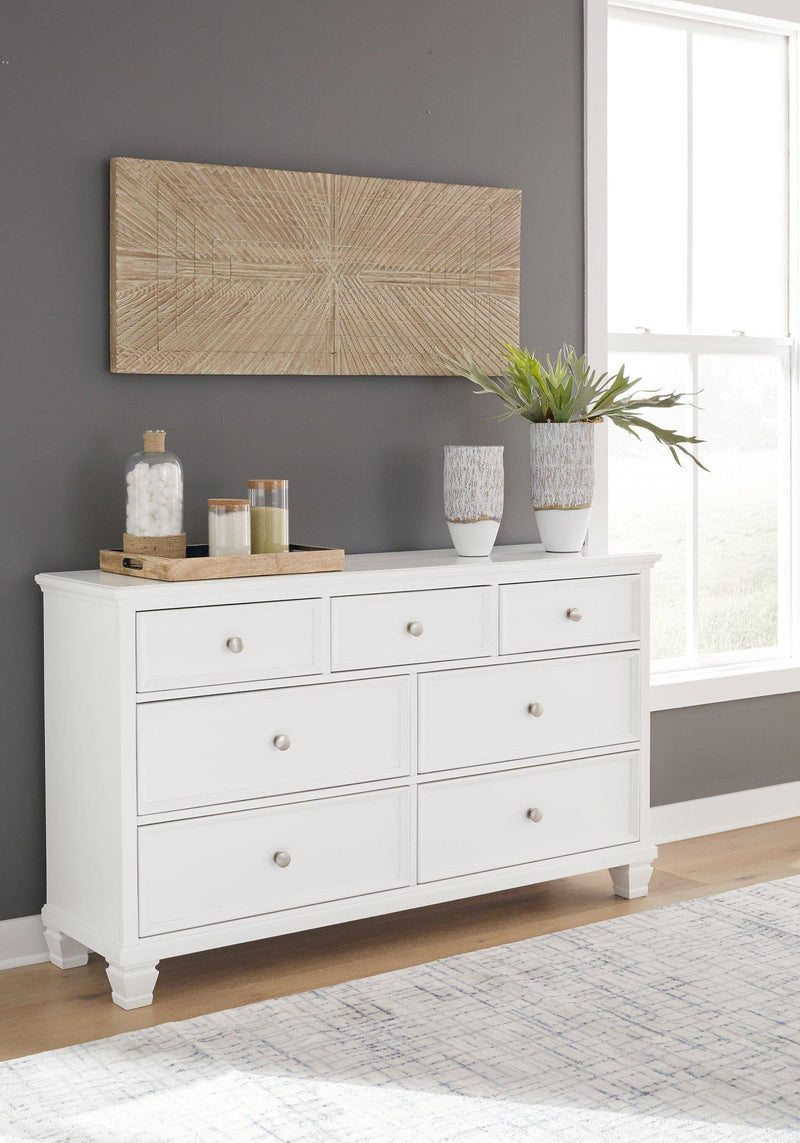 Fortman Dresser and Mirror Ashley Furniture Dresser & Mirror  Fresh Start Furniture
