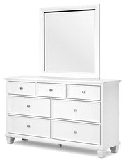 Fortman Dresser and Mirror Ashley Furniture Dresser & Mirror  Fresh Start Furniture