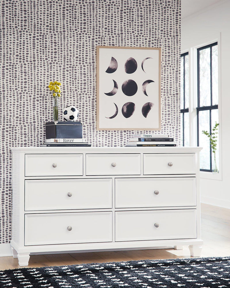 Fortman Dresser and Mirror Ashley Furniture Dresser & Mirror  Fresh Start Furniture