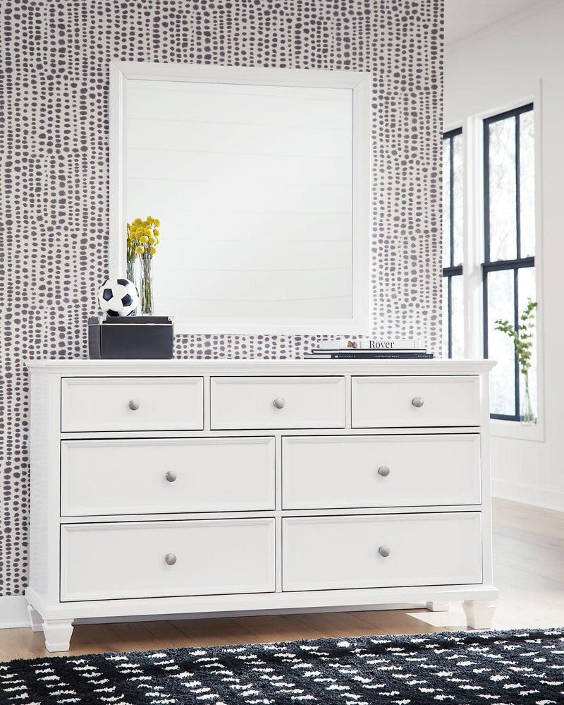 Fortman Dresser and Mirror Ashley Furniture Dresser & Mirror  Fresh Start Furniture