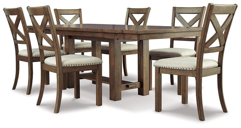 Moriville Dining Room Set Ashley Furniture Dining Room Set Dining Table/6-Dining Chair Fresh Start Furniture