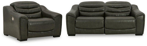 Center Line Living Room Set -  Ashley Furniture Living Room Set  Fresh Start Furniture