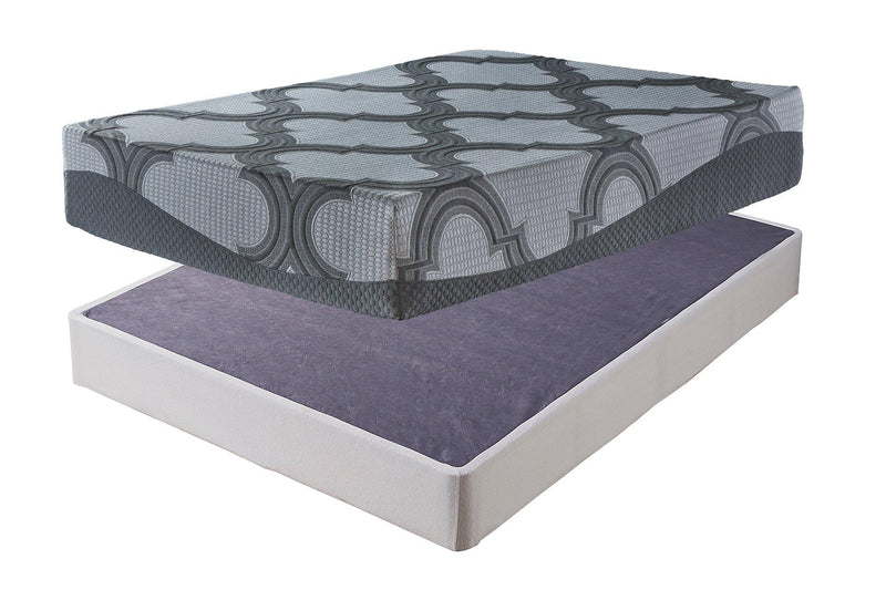 12 Inch Ashley Hybrid Mattress Set Ashley Furniture