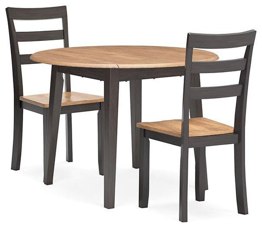 Gesthaven Dining Set Ashley Furniture Dining Room Set Natural/Brown / 3-Piece: Dining Table/2-Dining Cha Fresh Start Furniture