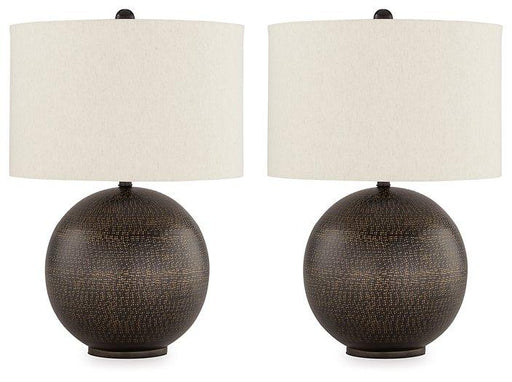 Hambell Lamp Set Ashley Furniture Table Lamp Set Default Title Fresh Start Furniture