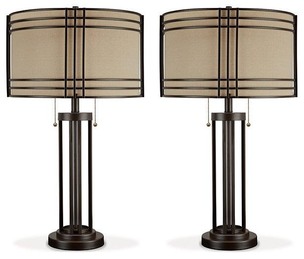 Hanswell Lamp Set Ashley Furniture Table Lamp Set  Fresh Start Furniture