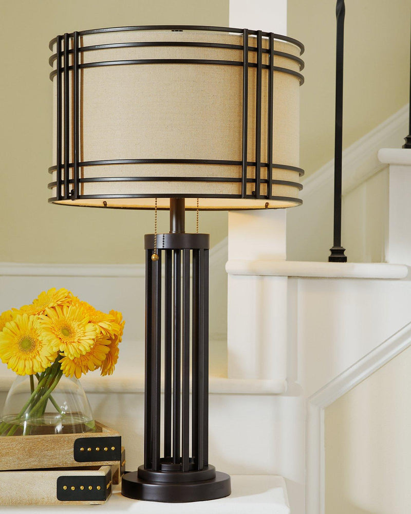 Hanswell Lamp Set Ashley Furniture Table Lamp Set  Fresh Start Furniture