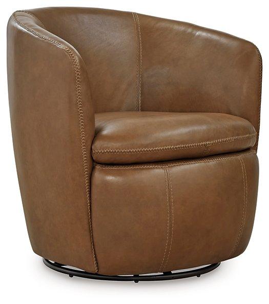 Kierreys Swivel Accent Chair Ashley Furniture Accent Chair Caramel Fresh Start Furniture