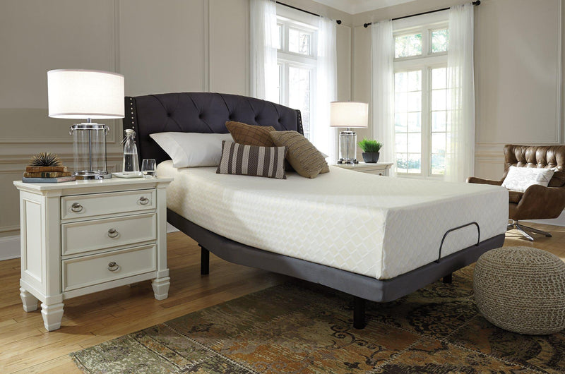 Chime 12 Inch Memory Foam Mattress in a Box -  Ashley Furniture Memory Foam Mattress  Fresh Start Furniture