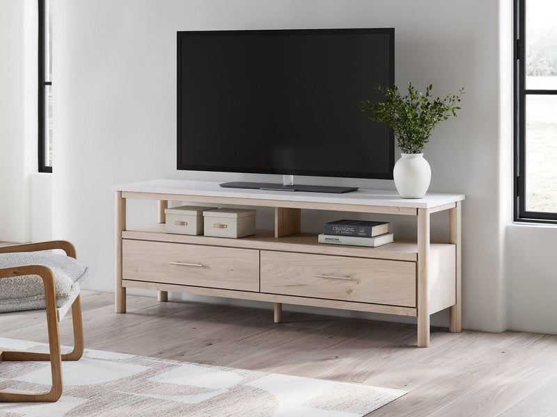 Cadmori 72" TV Stand -  Ashley Furniture Entertainment Center  Fresh Start Furniture