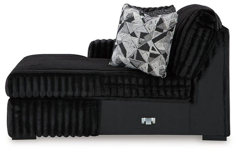 Midnight-Madness Sectional Sofa with Chaise Ashley Furniture Sectional  Fresh Start Furniture