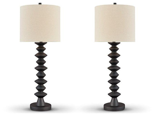 Luanndon Lamp Set Ashley Furniture Table Lamp Set Default Title Fresh Start Furniture