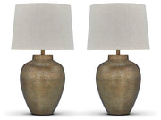Madney Lamp Set Ashley Furniture Table Lamp Set Default Title Fresh Start Furniture