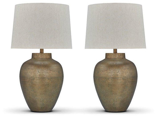 Madney Lamp Set Ashley Furniture Table Lamp Set Default Title Fresh Start Furniture