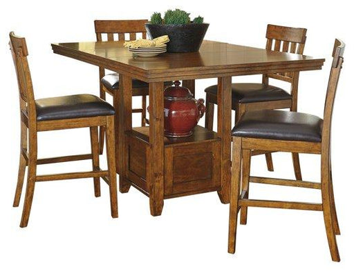 Ralene Counter Height Dining Set Ashley Furniture Barstool Set 5-Piece: Counter Height Table/4-Barstool Fresh Start Furniture
