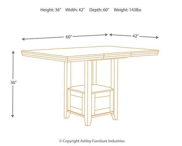 Ralene Counter Height Dining Set Ashley Furniture Barstool Set  Fresh Start Furniture